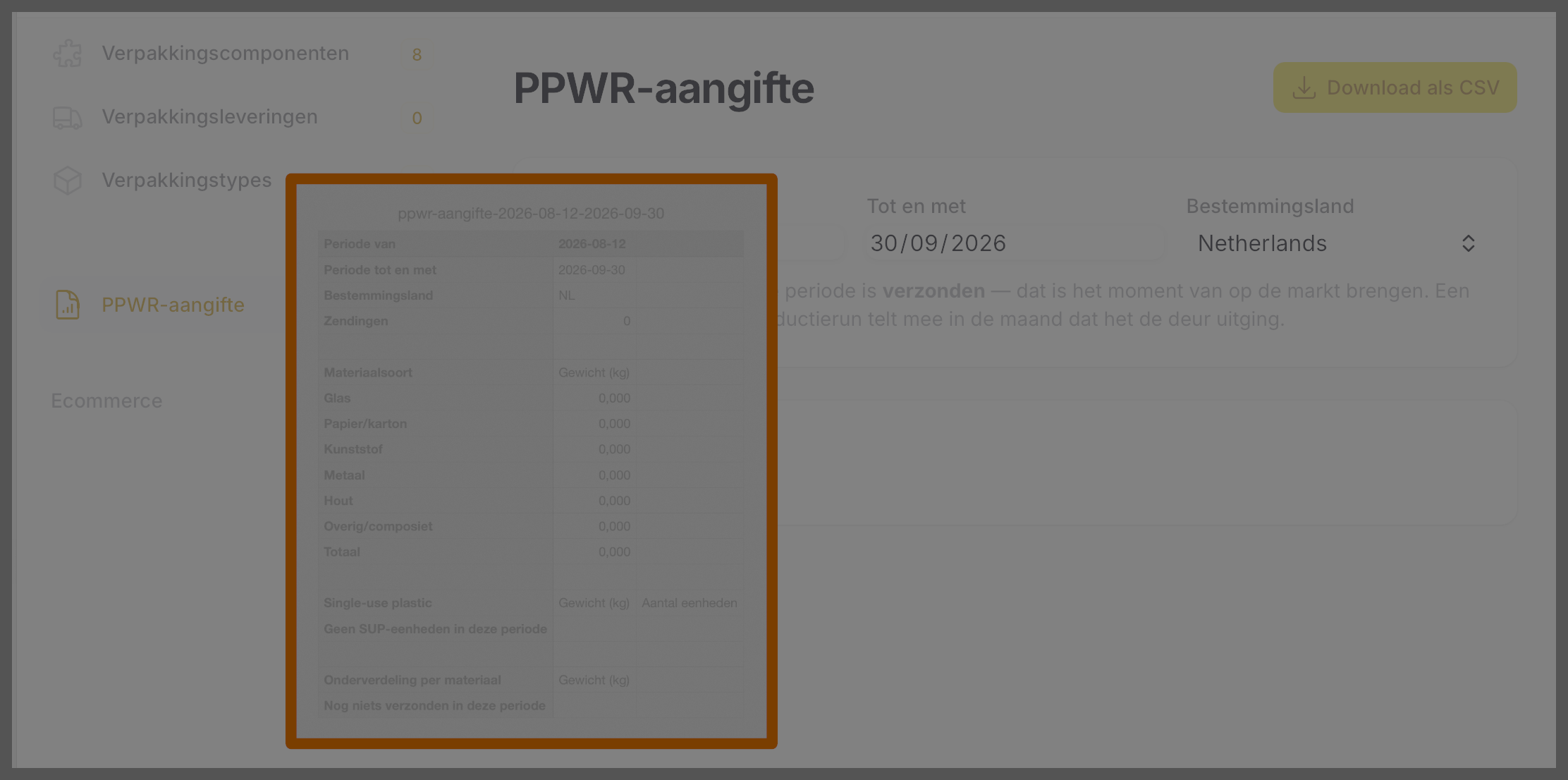 PPWR starter guide: begin your packaging dossier